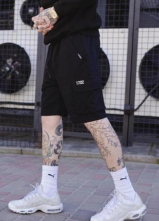Мужские трикотажные шорты without gate reflective black 4xl, 54