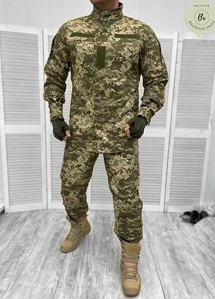 Армейский тактический костюм пиксель colpire гост уставной / военная форма камуфляж пиксель (арт. 13200) 54