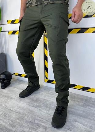 Тактические штаны cayman haki. штаны военные хаки. штаны армейские мужские хаки (арт. 11472) l