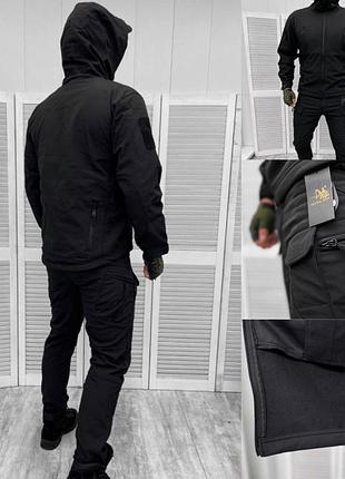 Тактический костюм softshell silver knight, костюм softshell полиция цвет олива/черный 2