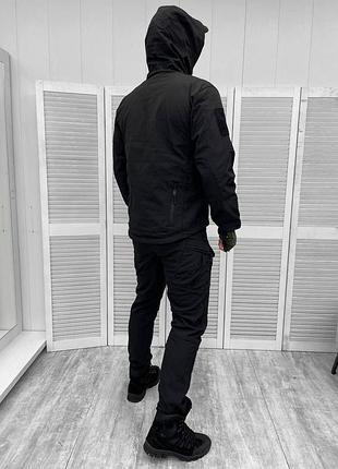 Тактический костюм softshell silver knight, костюм softshell полиция цвет олива/черный 6