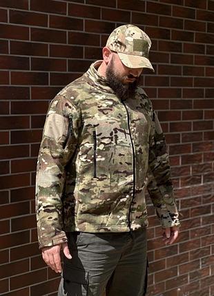 Куртка тактична флісова, мал."multicam" 56