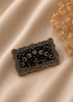 Значок / pin у містичному стилі moon phases фази місяця