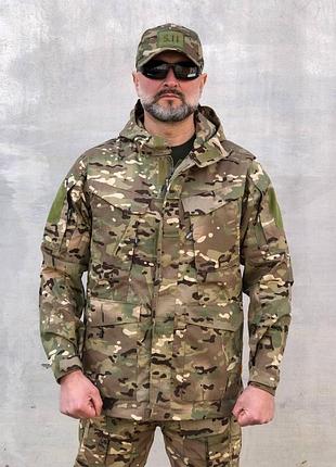 Парка тактическая мультикам весенняя рипстоп.парка тактическая военная мультикам.
