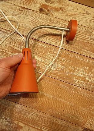 Вінтажний настінний світильник ikea kvart