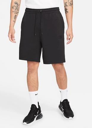 Шорти nike tech fleece black dd5301-010 s