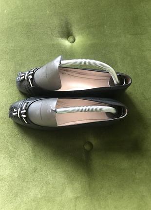 Кожаные балетки bally, оригинал