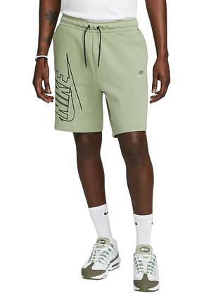 Шорти nike m nk tech fleece graphic shorts dz4472-386