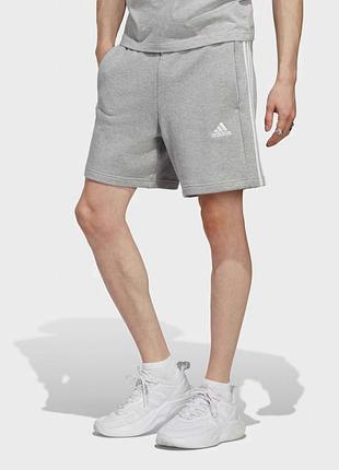 Шорти чоловічі adidas essentials french terry 3-stripes shorts (ic9437) ic9437