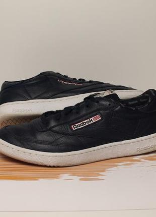 Кроссовки reebok classic натур кожа оригинал 45-46 размер 30 см4 фото