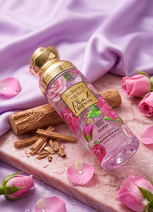 Женский парфюмированный мист спрей для тела emper flower's secret pink bloom 100 мл оригинал, духи парфюма ✨