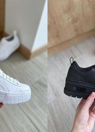 Сша! оригинальные женские кроссовки puma mayze wedge 386273-05/386273-04 кеды новое состояние