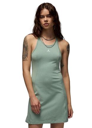 Жіночий сарафан найк аір джордан оригінал nike air jordan slim knit dress fn5694-304