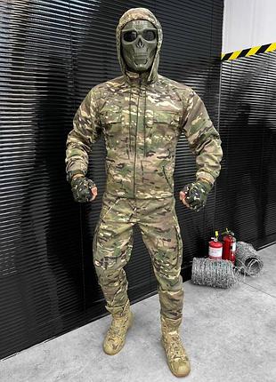 Армейский камуфляжный костюм мультикам саржа тактический ,полевая военная форма мультикам демисезонная f trek