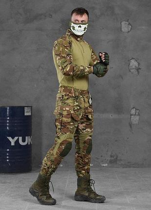 Тактический костюм teflon tactical. боевая рубашка убакс и штаны мультикам
