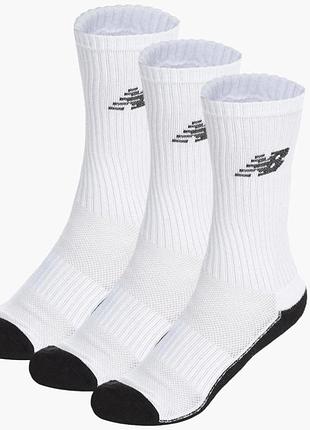 Шкарпетки унісекс new balance response perf crew white las16463wt l
