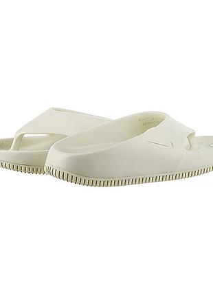 Женские шлепанцы стильные повседневный найк оригинал nike w calm flip flop fd4115-003