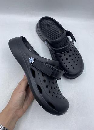 Женские крокси joybees modern clog black оригінал 39.5