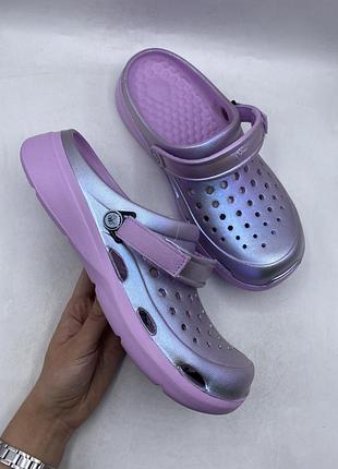 Женские крокси joybees modern clog iridescent оригінал 42.5