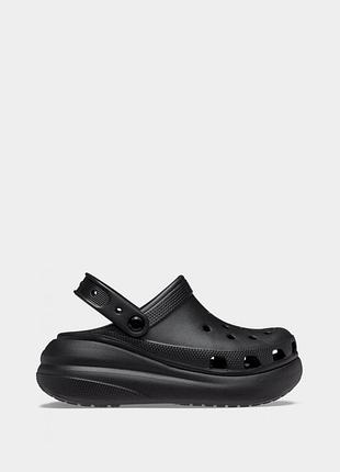 Крокси crocs crush clog blk 207521-001 38-39