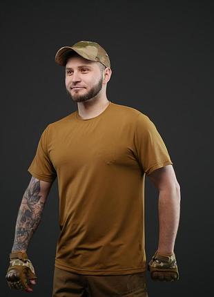 Футболка militex coyote | трикотаж nike | тактическая футболка для военных