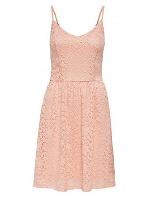 Платье onlnew alba s/l smock mix dress jrs 15230829 peach melba only m персиковое 15230829peachmelba s