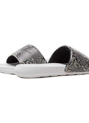Женские шлепанцы стильные повседневные найк оригинал nike victori one women's print slide cn9676-007 cn9676-007