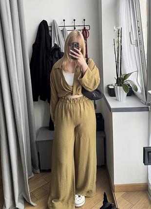 Костюм з віскози zara