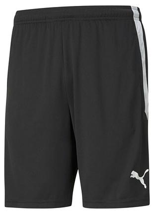 Шорти puma teamliga training shorts 657249-03, цвет чёрный, размер (европа) - l 657249-03