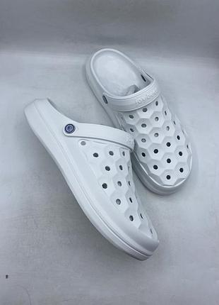 Кроксы joybees varsity clog white оригинал