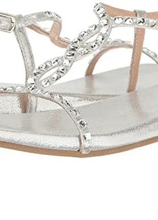 Paradox london pink фирменные серебристые сандали босоножки 26-26.5