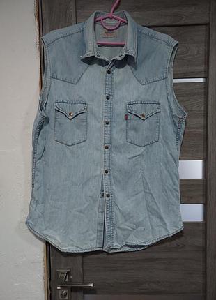 Рубашка без рукавов тонкая levis