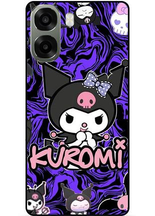 Силиконовый чехол для oppo a6x с рисунком куроми kuromi
