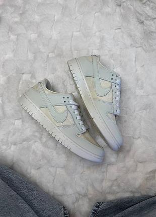 Стильные женские кроссовки nike sb dunk low wmns lace pack - regal beige