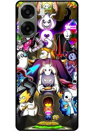 Силіконовий чохол бампер для oppo a6x з малюнком undertale андертейл