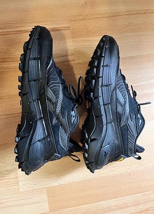 Чоловічі кросівки reebok zig kinetica 2.5 edge, 44.5 розмір, замша, чорні