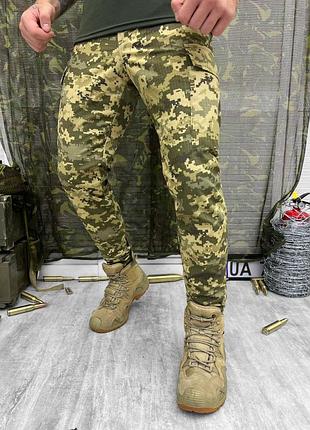 Военные пиксельные брюки рип стоп тактические , крепкие полевые штаны пиксельные армейские осень-весна-л trek