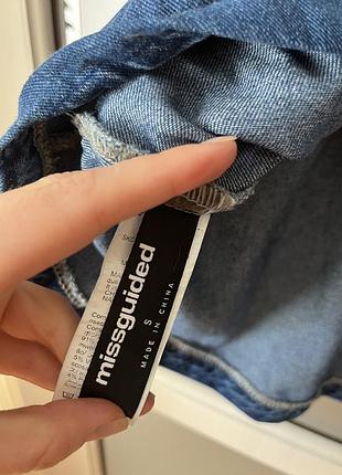 Сукня missguided джинсова 6