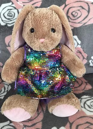 Мягкая игрушка кролик pawlette build a bear