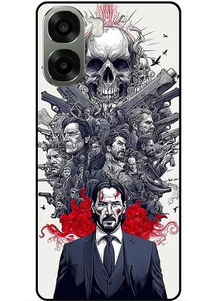 Чохол силіконовий бампер для oppo a6x джон уик john wick