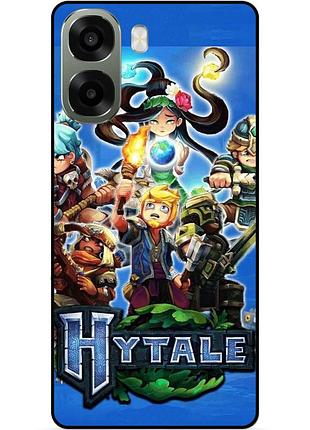 Силіконовий чохол бампер для oppo a6x з картинкою хайтейл hytale