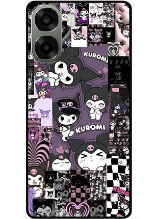 Чохол силіконовий бампер для oppo a6x з картинкою kuromi куромі