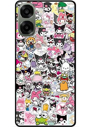 Чохол силіконовий бампер для oppo a6x з малюнком kuromi куромі