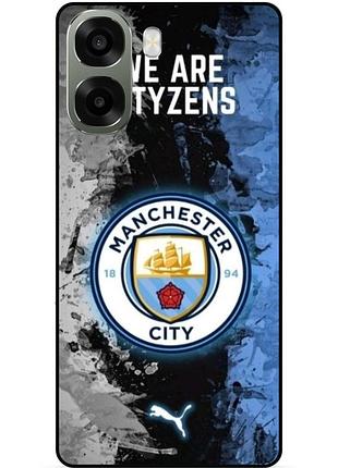 Чохол силіконовий бампер для oppo a6x манчестер сіті manchester city