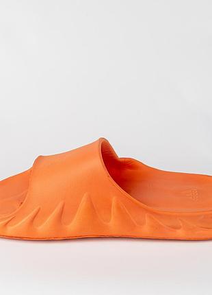 Шльопанці чоловічі (унісекс) adidas з хвилею жовтогарячі (є різні кольори) 42