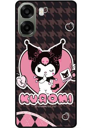 Силіконовий чохол бампер для oppo a6x з картинкою куромі kuromi