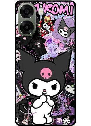 Силіконовий чохол бампер для oppo a6x з малюнком kuromi куромі