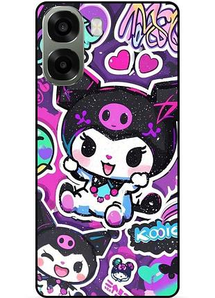 Силіконовий чохол для oppo a6x з малюнком kuromi куромі