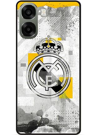 Силіконовий чохол бампер для oppo a6x з малюнком real madrid реал мадрид