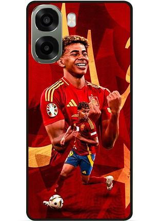 Силіконовий чохол бампер для oppo a6x з малюнком lamine yamal ламин ямаль